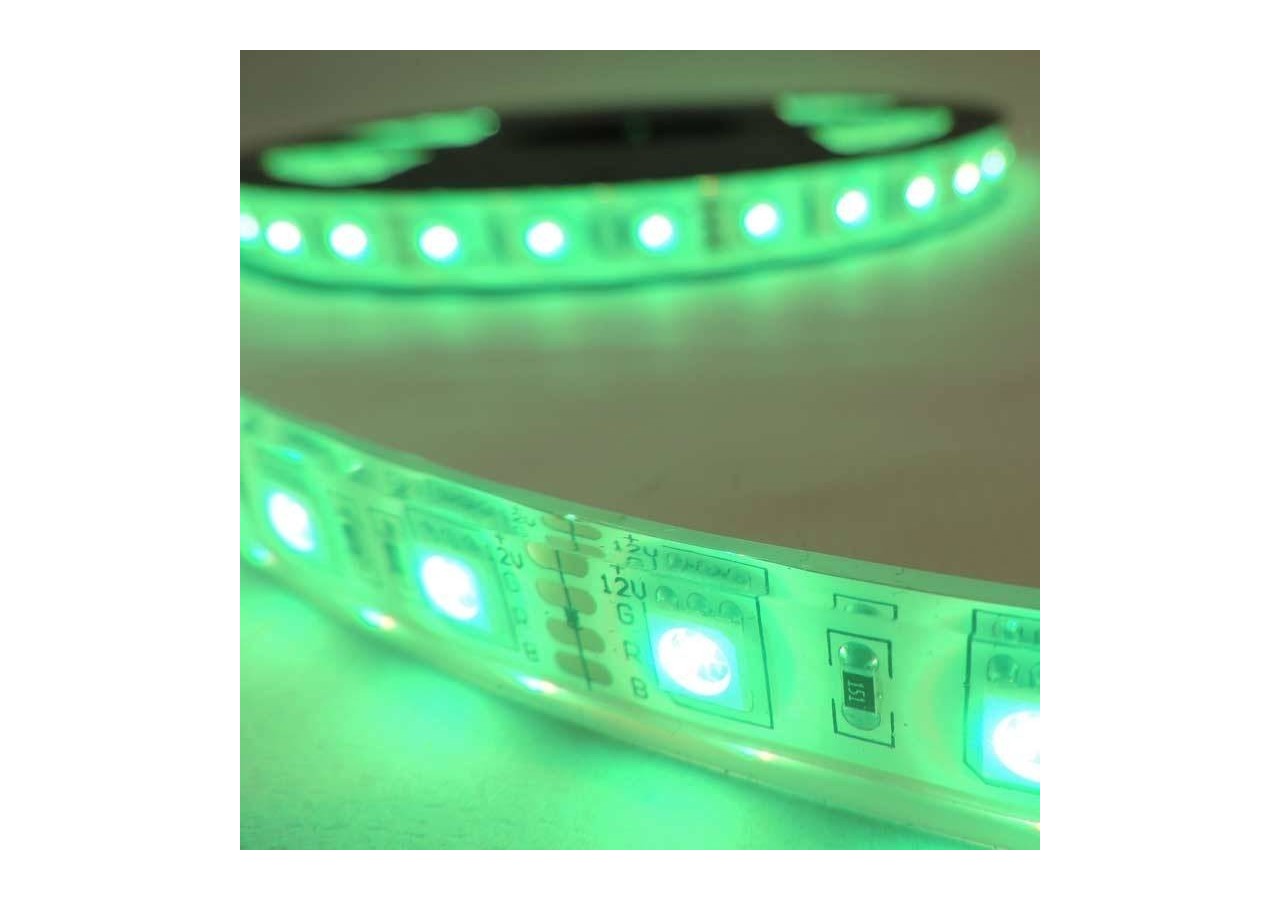 Ruban LED RGB 12V smd5050 72W IP67 5 m - B1546-IP67 - Barcelona LED