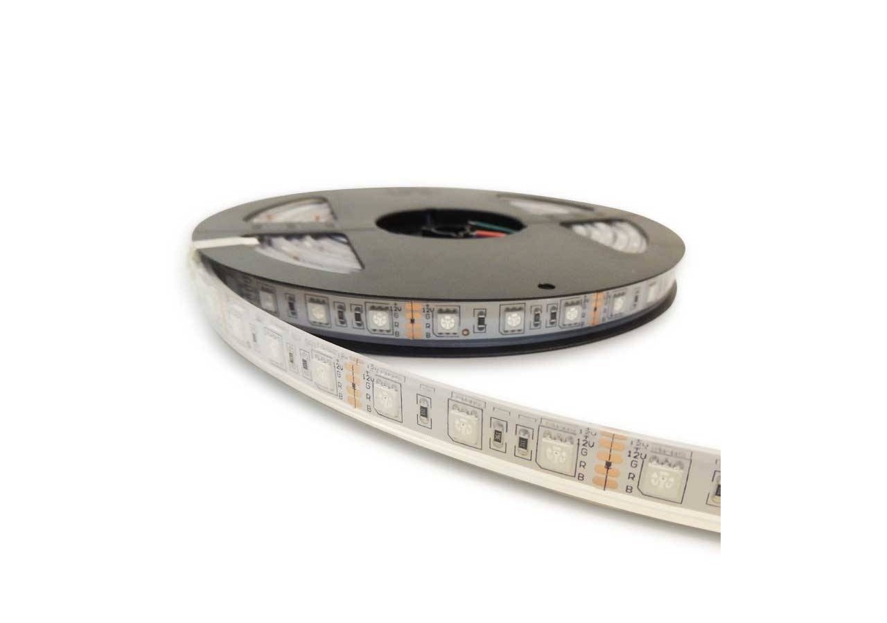 Ruban LED RGB 12V smd5050 72W IP67 5 m - B1546-IP67 - Barcelona LED