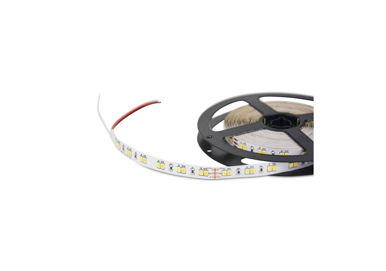 Ruban LED 24V DC 90W température de couleur dimmable CCT 2700-6500K SMD2835 Rouleau de 5m - B1514-D - Barcelona LED
