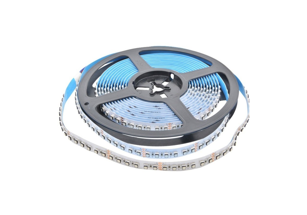Ruban LED 24V DC 120W RGB IP20 SMD3535 PCB 12mm Rouleau 5m - B1547-IP20 - Barcelona LED