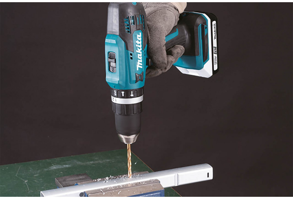 Perceuse visseuse à percussion1,5 Ah - Makita : Confort'Mat