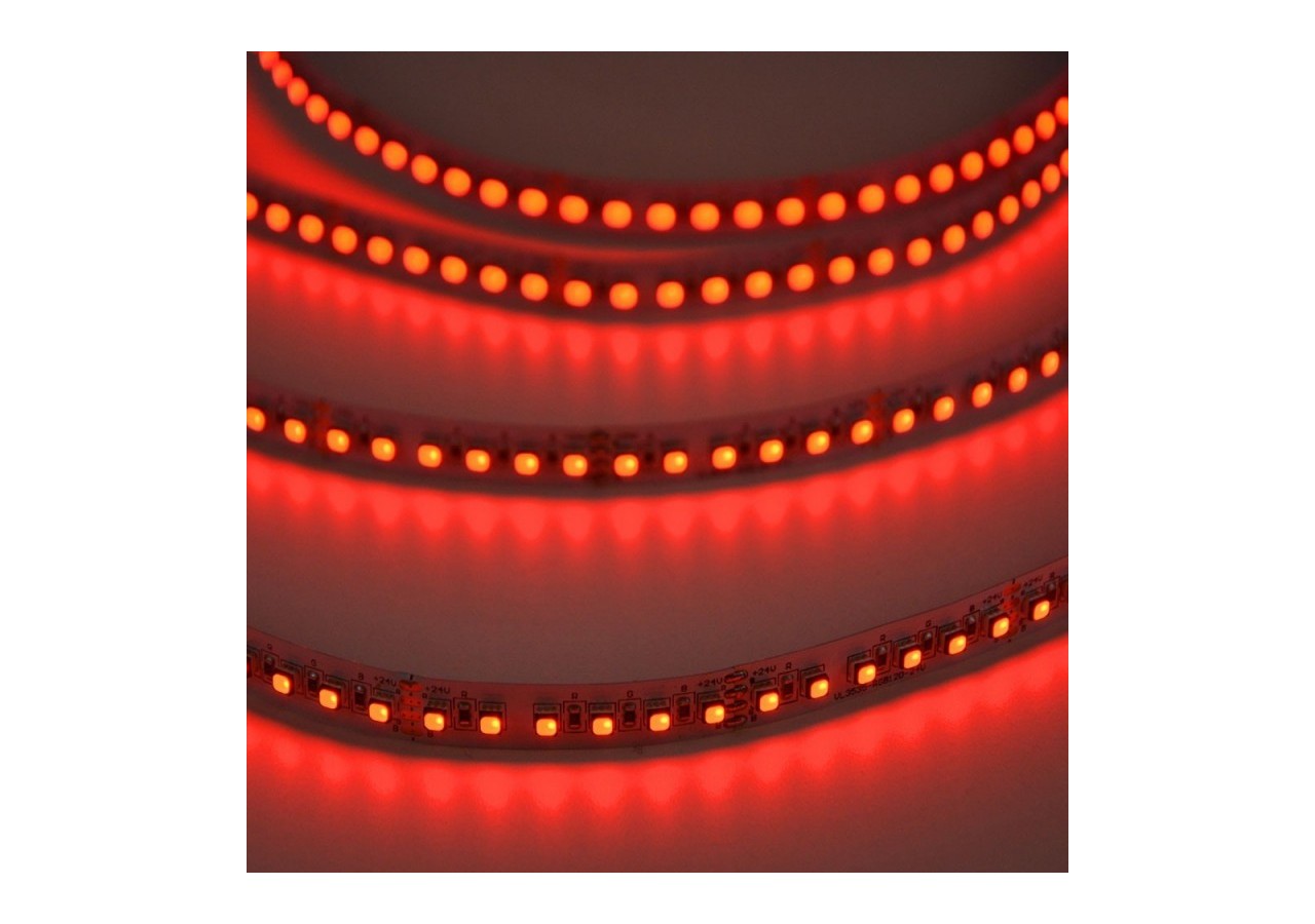 Ruban LED 24V DC 120W RGB IP20 SMD3535 PCB 12mm Rouleau 5m - B1547-IP20 - Barcelona LED