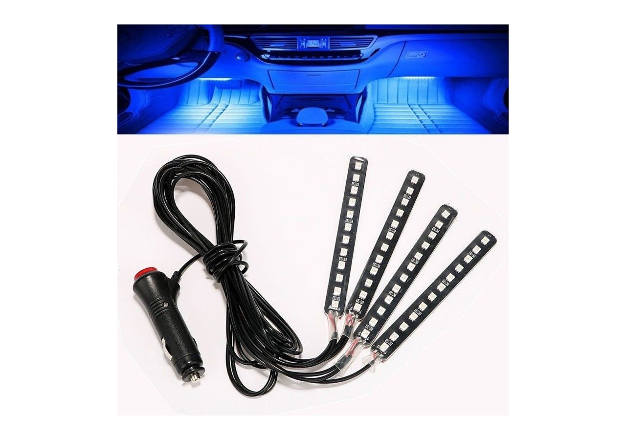 Kit ruban LED RGB 12V pour automobileavec contrôle par application Wifi - B1601-WIFI - Barcelona LED