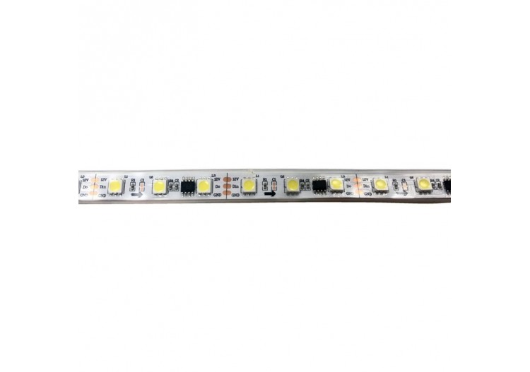 Ruban LED intelligent IC 12V DC-14,4W/m-IP67-60 LED/m-Largeur 10mm-6000K-5m - B1542-3IC-BF - Barcelona LED
