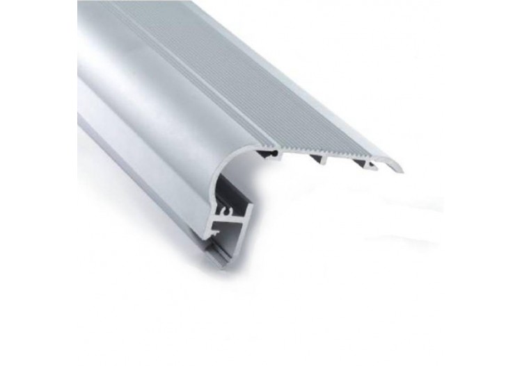 Profilé aluminium pour marche escalier 80x50mm (2 m) - BPERF80X50 - Barcelona LED