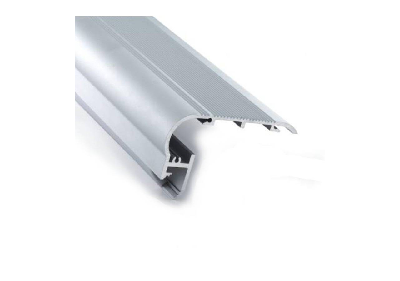Profilé aluminium pour marche escalier 80x50mm (2 m) - BPERF80X50 - Barcelona LED