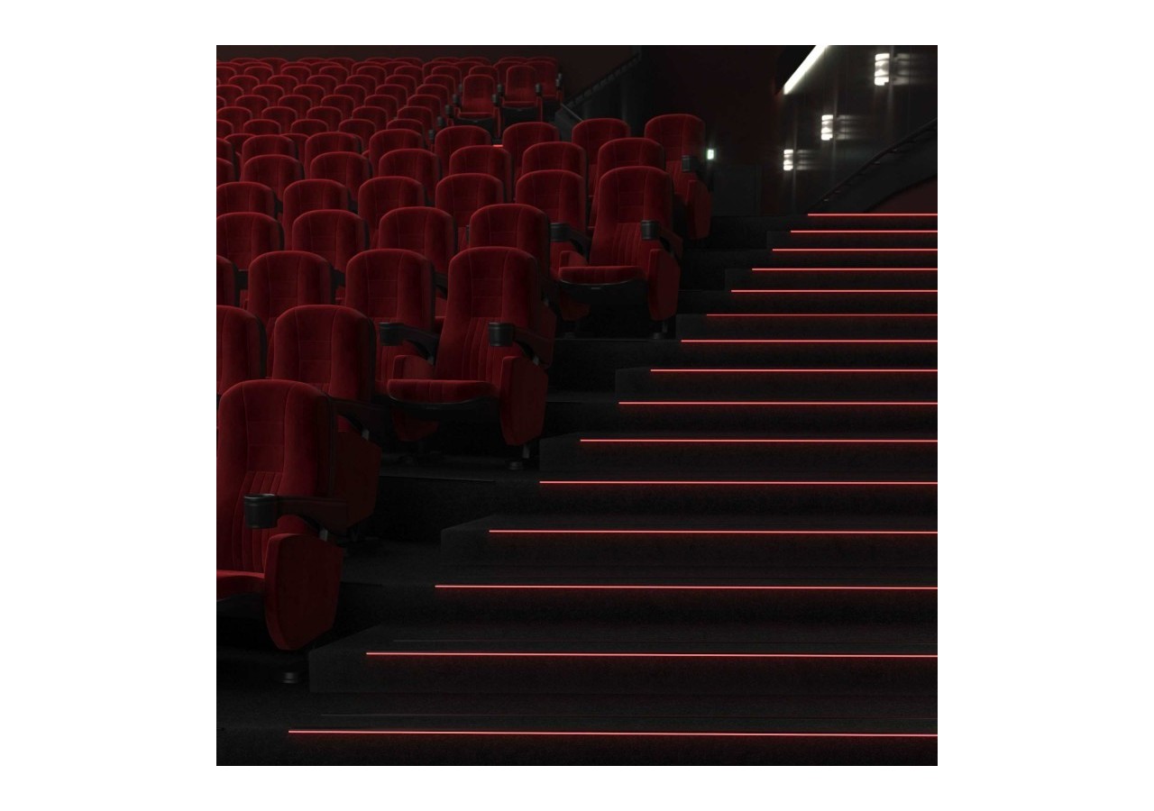 Profilé aluminium pour marche escalier 80x50mm (2 m) - BPERF80X50 - Barcelona LED