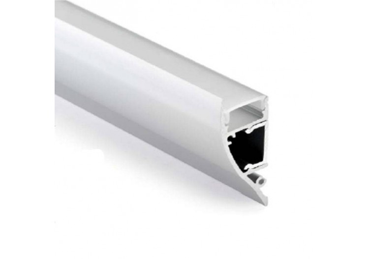 Profilé aluminium type léche-mur 18x44mm (2 m) - BPERF18X44 - Barcelona LED