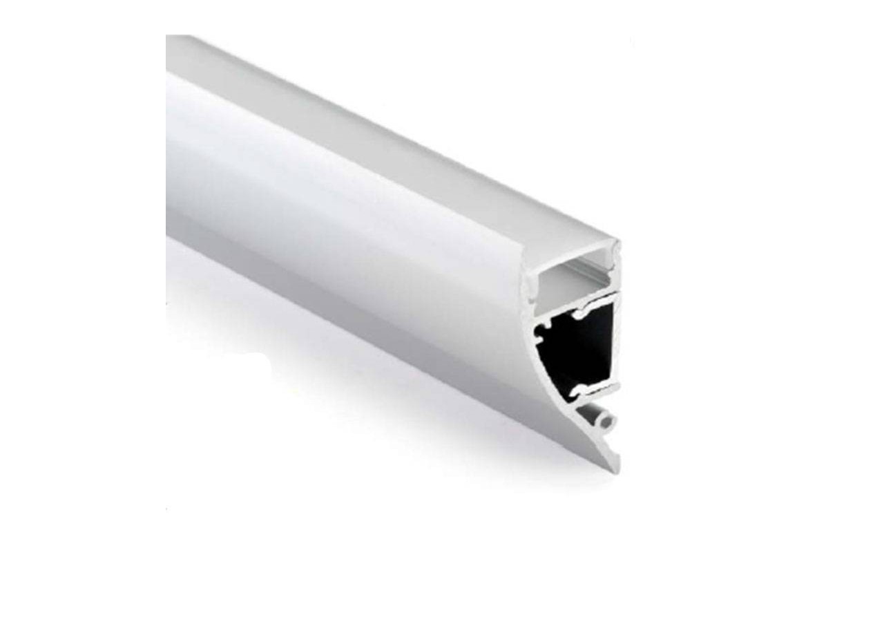 Profilé aluminium type léche-mur 18x44mm (2 m) - BPERF18X44 - Barcelona LED