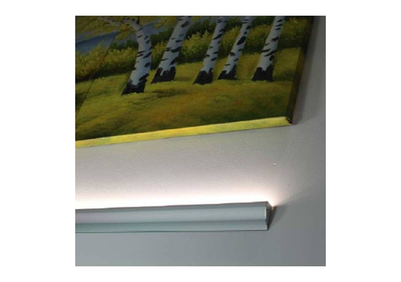 Profilé aluminium type léche-mur 18x44mm (2 m) - BPERF18X44 - Barcelona LED