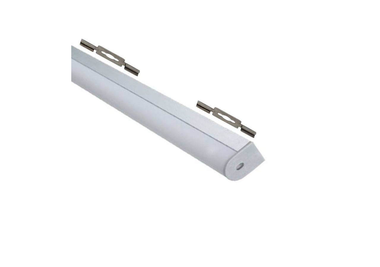 Profilé pour ruban LED suspendu ou en surface 20x27mm (2m) - BPERF20X27 - Barcelona LED