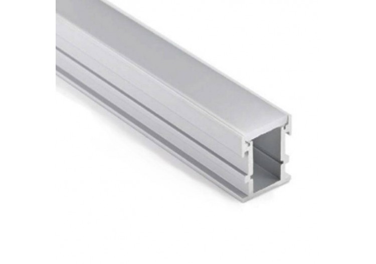 Profilé aluminium encastrable 21x26mm IP44 (2 m) - BPERF21X26 - Barcelona LED