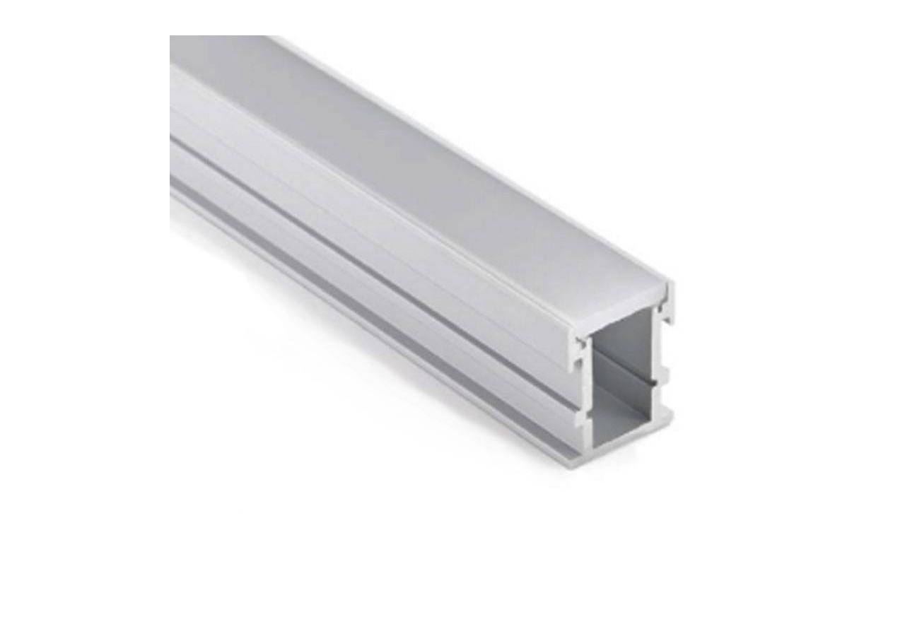 Profilé aluminium encastrable 21x26mm IP44 (2 m) - BPERF21X26 - Barcelona LED