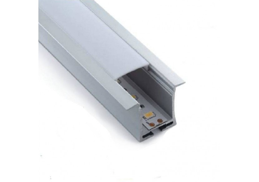Profilé aluminium encastrable 36x28mm (2 m) - BPERF36X28 - Barcelona LED Profilé aluminium encastrable 36x28mm (2 m) - BPERF36X28 - Barcelona LED