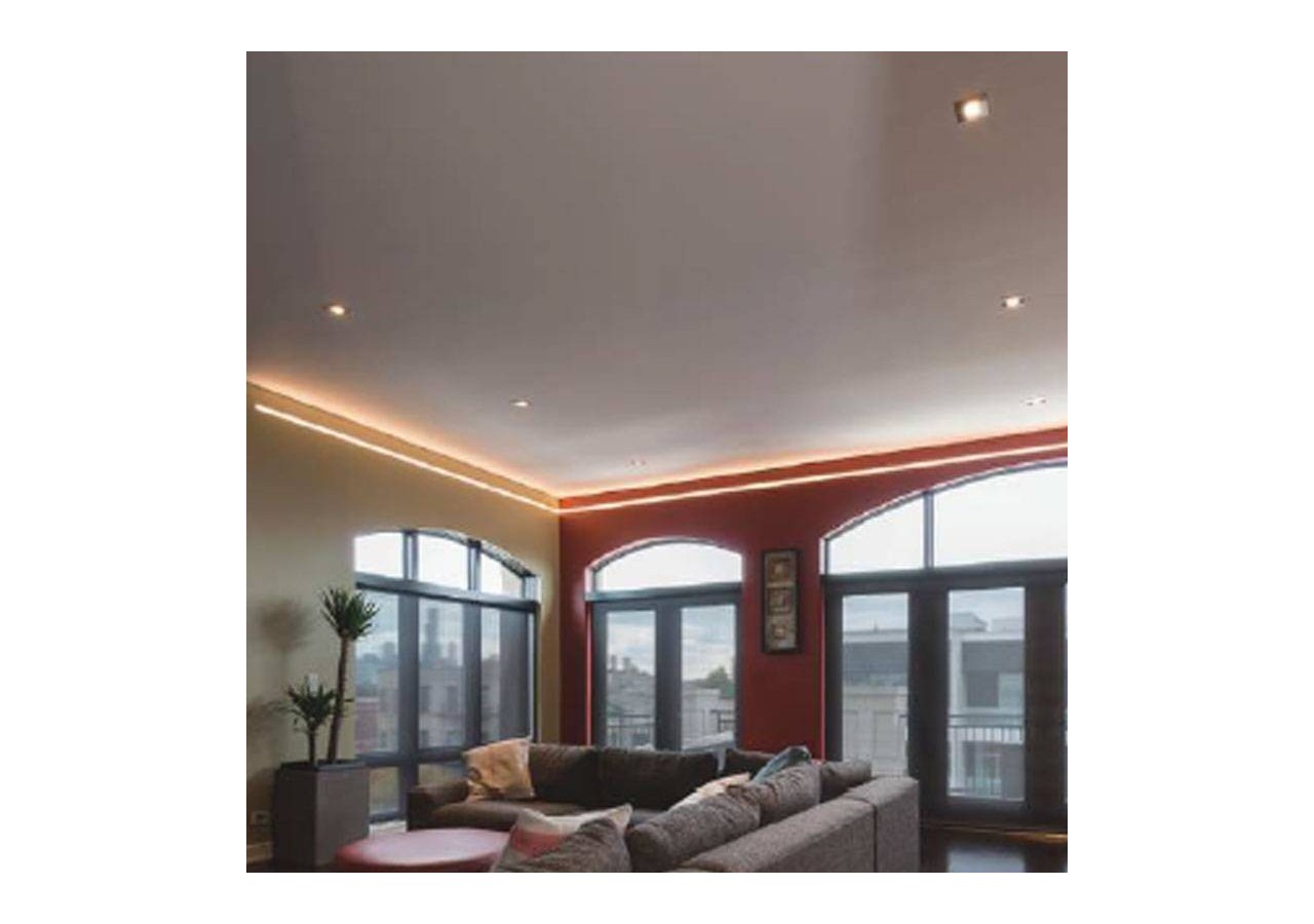 Profilé aluminium encastrable 36x28mm (2 m) - BPERF36X28 - Barcelona LED