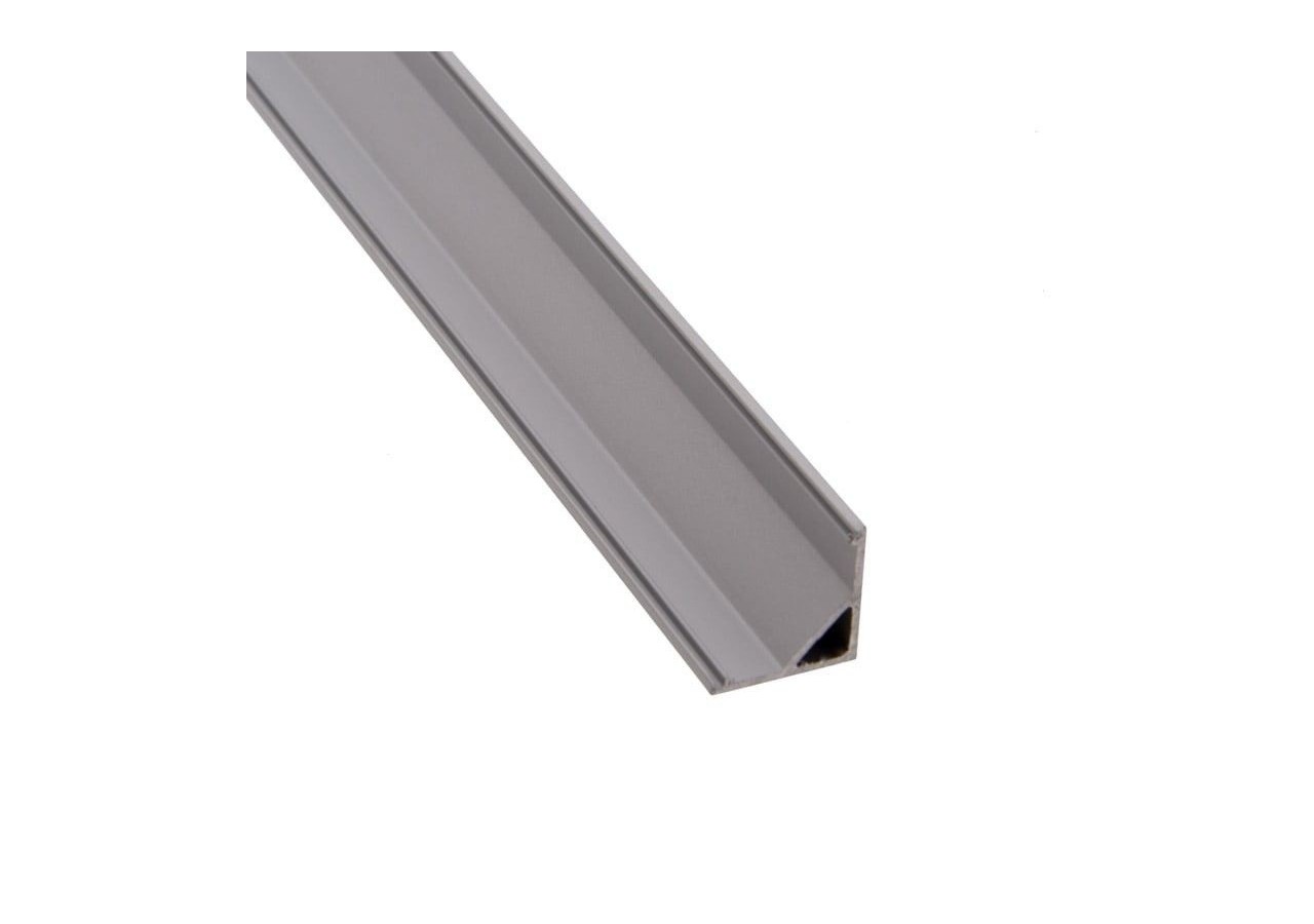 Profilé en aluminium d'angle 45 degrés 16x16 - BPERF16X16 - Barcelona LED