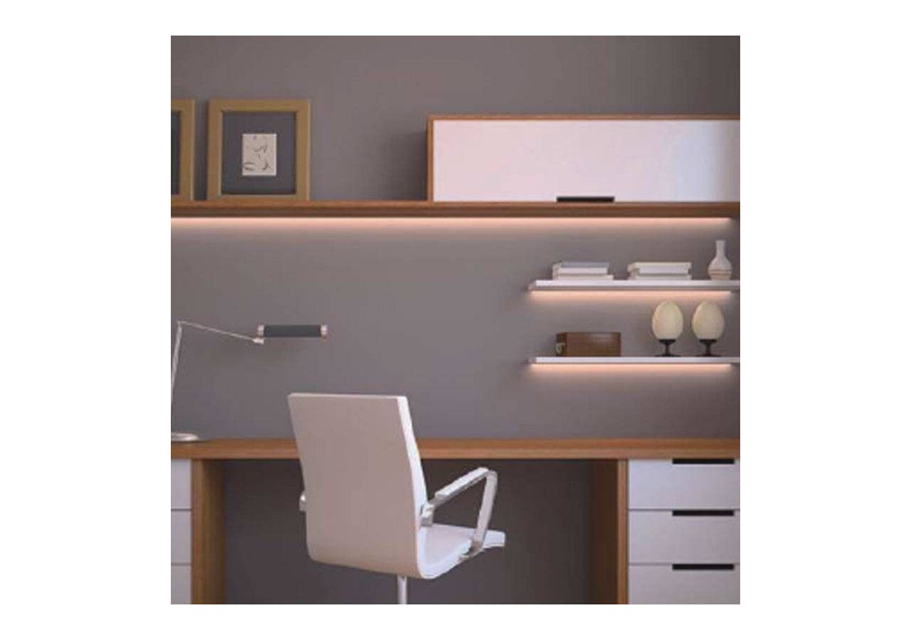 Profilé en aluminium d'angle 45 degrés 16x16 - BPERF16X16 - Barcelona LED