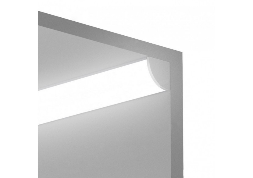 Profilé en aluminium d'angle 45 degrés 16x16 - BPERF16X16 - Barcelona LED Profilé en aluminium d'angle 45 degrés 16x16 - BPERF16X16 - Barcelona LED
