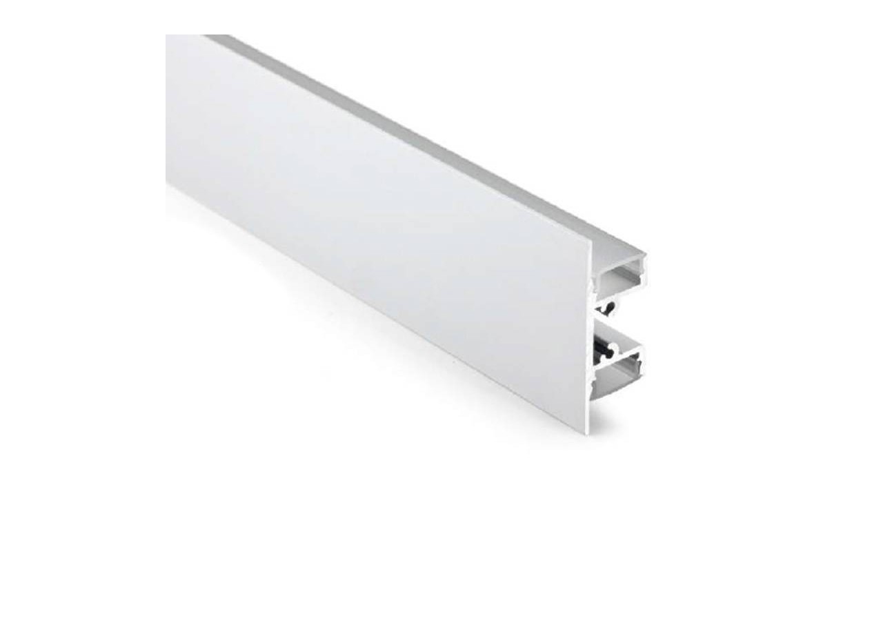Profilé aluminium type léche-mur haut/bas 18x49mm (2 m) - BPERF18X49 - Barcelona LED