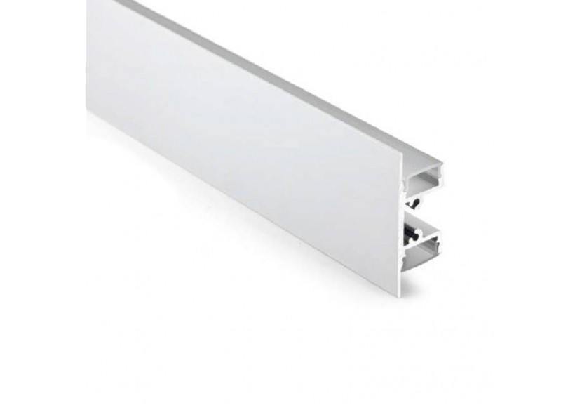 Profilé aluminium type léche-mur haut/bas 18x49mm (2 m) - BPERF18X49 - Barcelona LED Profilé aluminium type léche-mur haut/bas 18x49mm (2 m) - BPERF18X49 - Barcelona LED