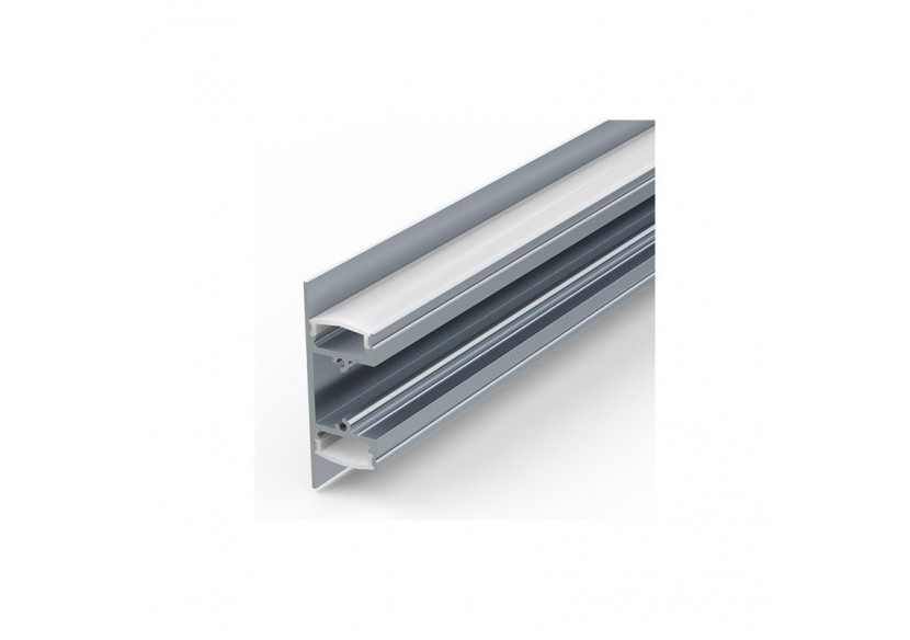 Profilé aluminium type léche-mur haut/bas 18x49mm (2 m) - BPERF18X49 - Barcelona LED Profilé aluminium type léche-mur haut/bas 18x49mm (2 m) - BPERF18X49 - Barcelona LED