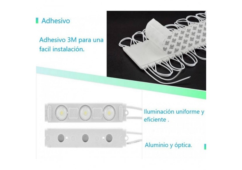 Module LED pour enseignes 2,5W direct à 230V IP65 120 degrés - BM1427BC - Barcelona LED Module LED pour enseignes 2,5W direct à 230V IP65 120 degrés - BM1427BC - Barcelona LED
