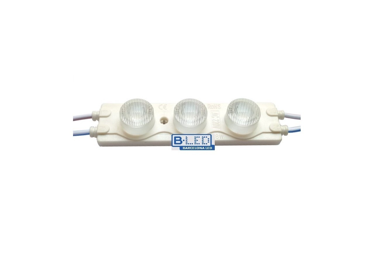 Module LED 3xSMD3030 2.5W 230V-AC, IP65 15 degrés 6200 degrés k - BM1426BF - Barcelona LED