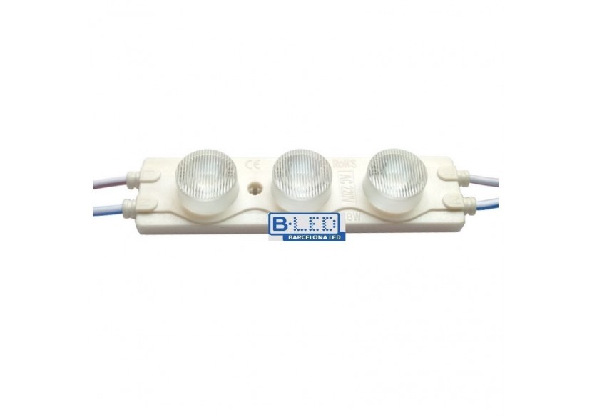 Module LED 3xSMD3030 2.5W 230V-AC, IP65 15 degrés 6200 degrés k - BM1426BF - Barcelona LED Module LED 3xSMD3030 2.5W 230V-AC, IP65 15 degrés 6200 degrés k - BM1426BF - Barcelona LED