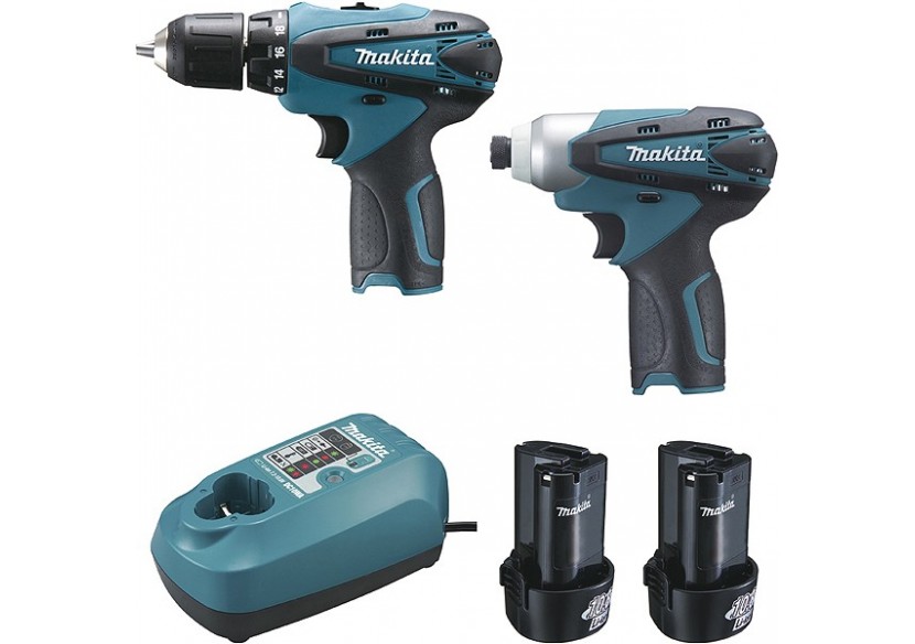 Coffret Li-Ion 2 machines 1,3 Ah - Makita : Confort'Mat