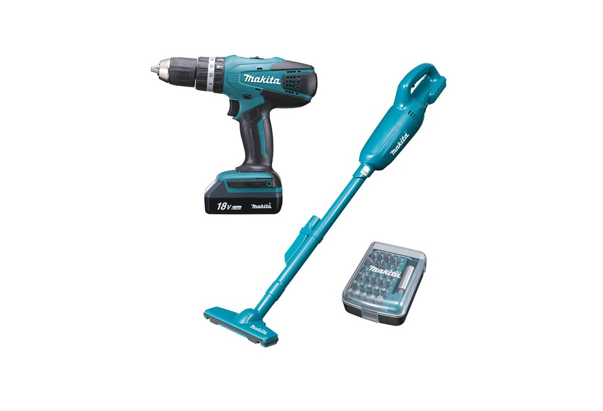 Ensemble de 2 machines 1,3 Ah - Makita : Confort'Mat