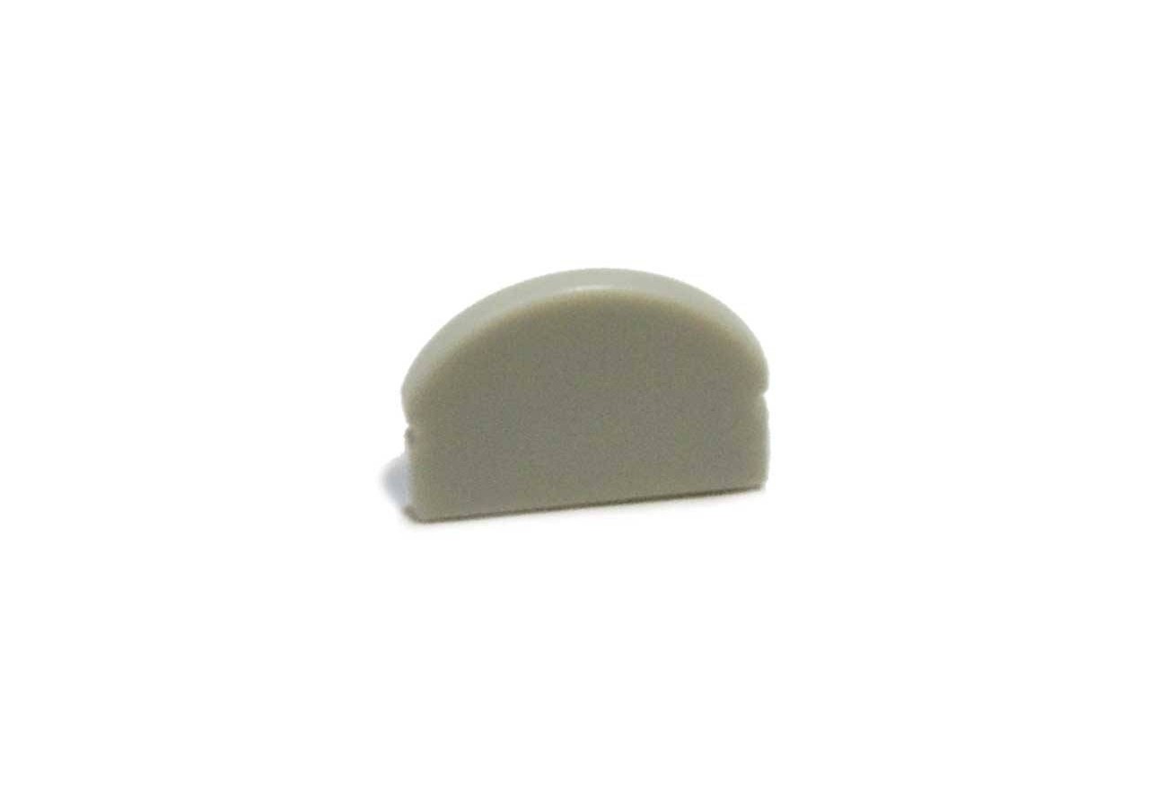 Embout de finition percé pour profilé 17x8mm avec diffuseur optique de 60 degrés (1U) - BTP17X8-60SA - Barcelona LED