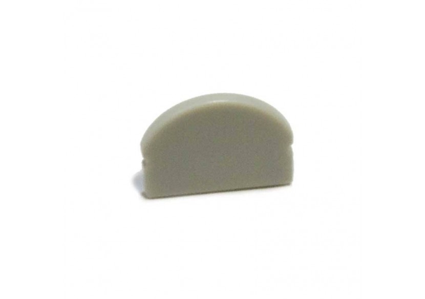 Embout de finition percé pour profilé 17x8mm avec diffuseur optique de 60 degrés (1U) - BTP17X8-60SA - Barcelona LED Embout de finition percé pour profilé 17x8mm avec diffuseur optique de 60 degrés (1U) - BTP17X8-60SA - Barcelona LED