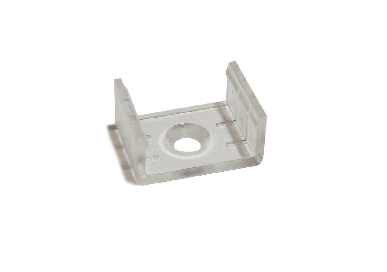 Clip de fixation en plastique pour profilé d'aluminium 17X8 (1U) - BGPS17 - Barcelona LED