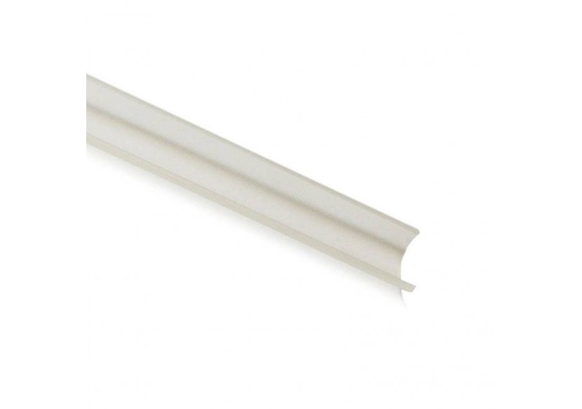 Diffuseur courbé glacé profilé tubulaire diamètre 21(2m) - BDBO-DIAM21 - Barcelona LED