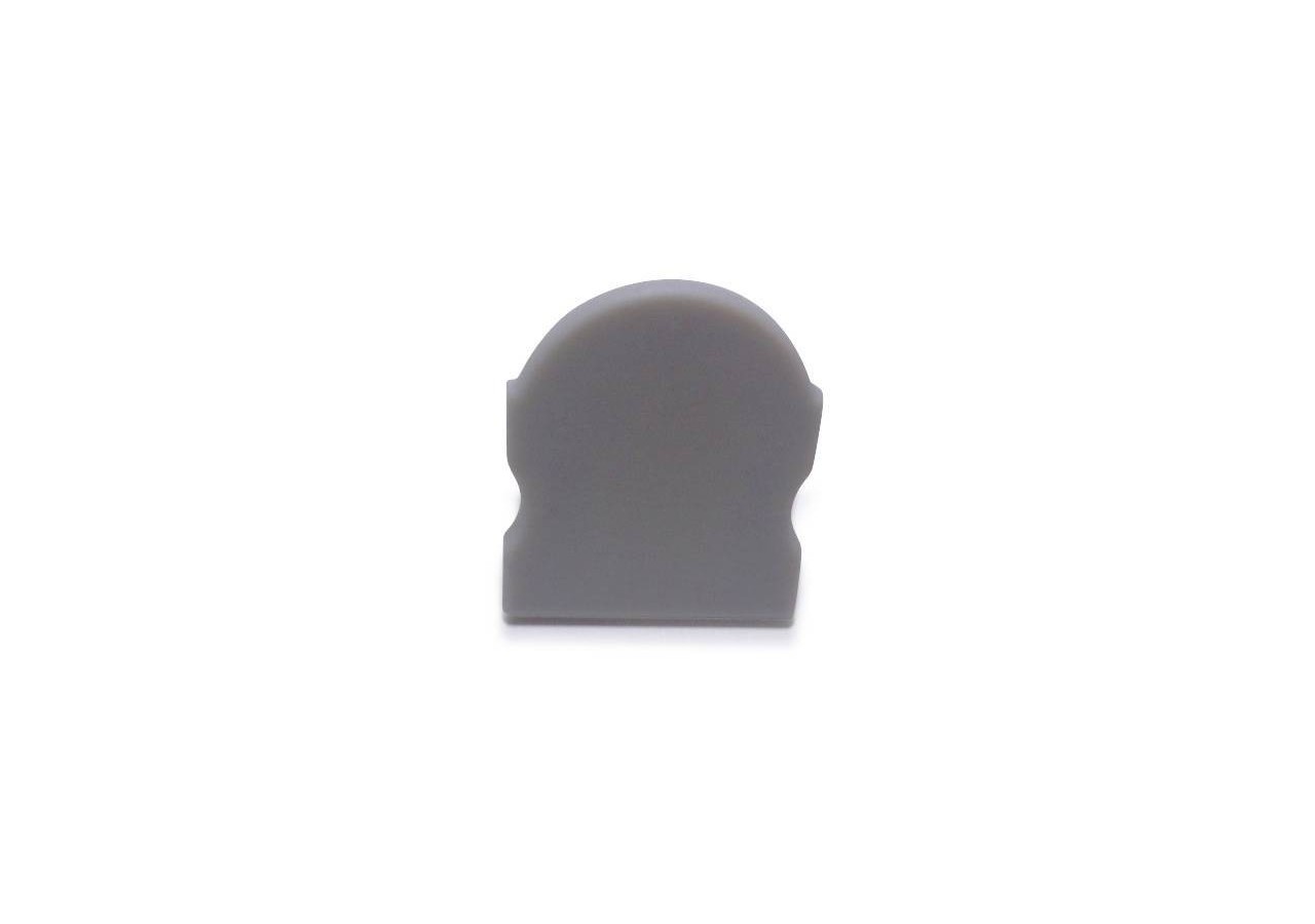 Embout percé pour profilé 17x15mm diffuseur avec optique 60 degrés (1U) - BTP17X15-60SA - Barcelona LED