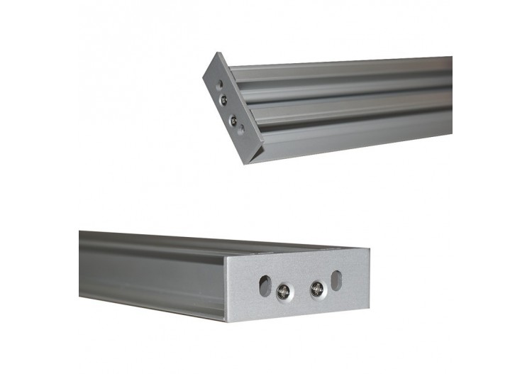 Embout de finition pour profilé lèche-mur haut/bas-Ref : BPERF18X49 - BTP18X49CA - Barcelona LED