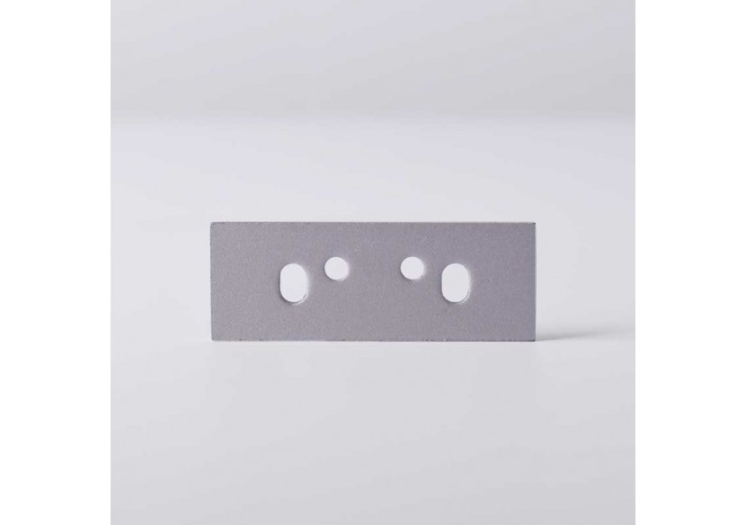 Embout de finition pour profilé lèche-mur haut/bas-Ref : BPERF18X49 - BTP18X49CA - Barcelona LED Embout de finition pour profilé lèche-mur haut/bas-Ref : BPERF18X49 - BTP18X49CA - Barcelona LED