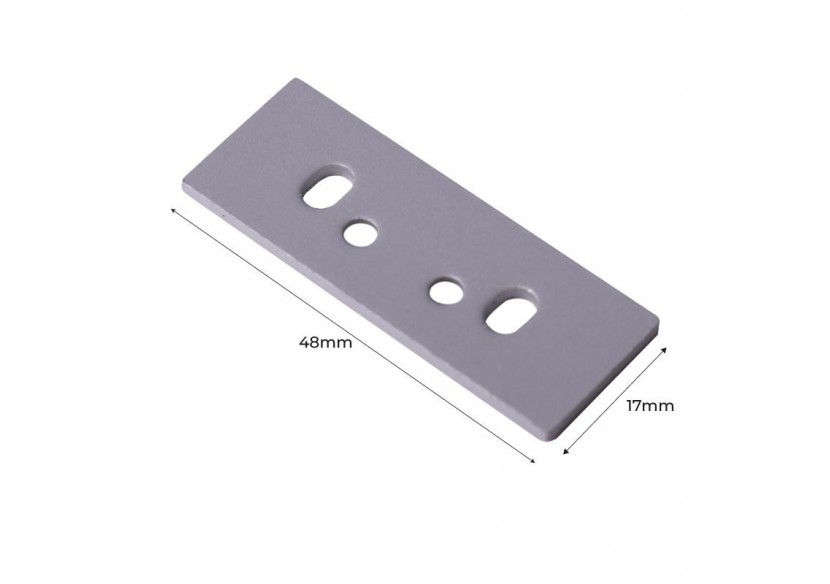 Embout de finition pour profilé lèche-mur haut/bas-Ref : BPERF18X49 - BTP18X49CA - Barcelona LED Embout de finition pour profilé lèche-mur haut/bas-Ref : BPERF18X49 - BTP18X49CA - Barcelona LED