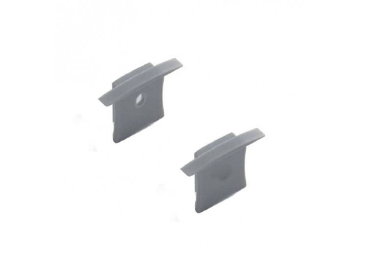 Embout de finition pour profilé encastrable 36x28mm (1U) - BTP36X28CA - Barcelona LED