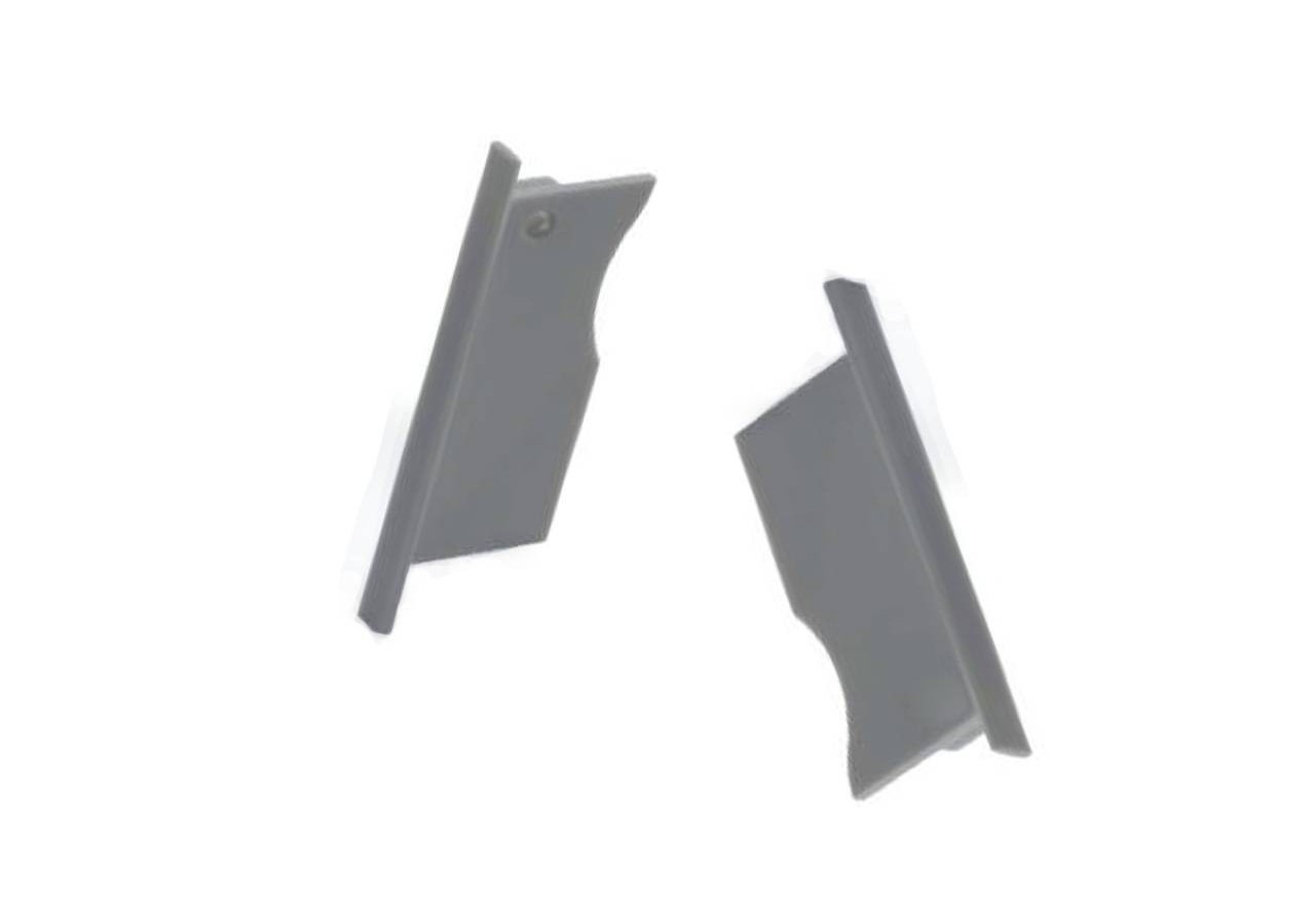 Embout pour profilé encastrable lèche-mur de 26x78mm (1U) - BTP26X78CA - Barcelona LED