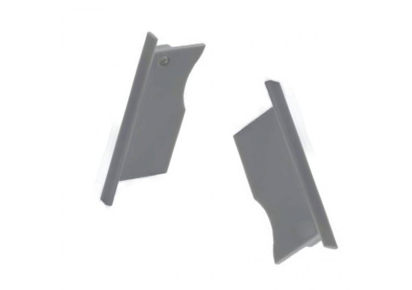 Embout pour profilé encastrable lèche-mur de 26x78mm (1U) - BTP26X78CA - Barcelona LED Embout pour profilé encastrable lèche-mur de 26x78mm (1U) - BTP26X78CA - Barcelona LED