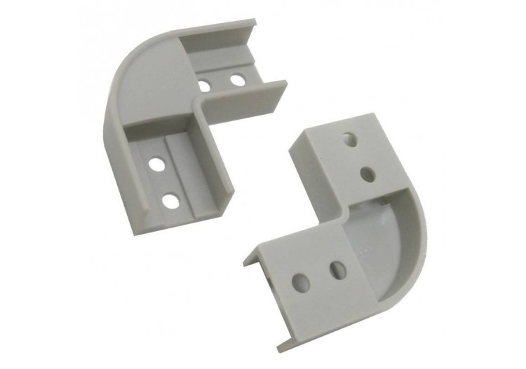 Jonction 90 degrés pour profilé extrudé d'aluminium de surface 17X8MM (1U) - BU90-17X8 - Barcelona LED