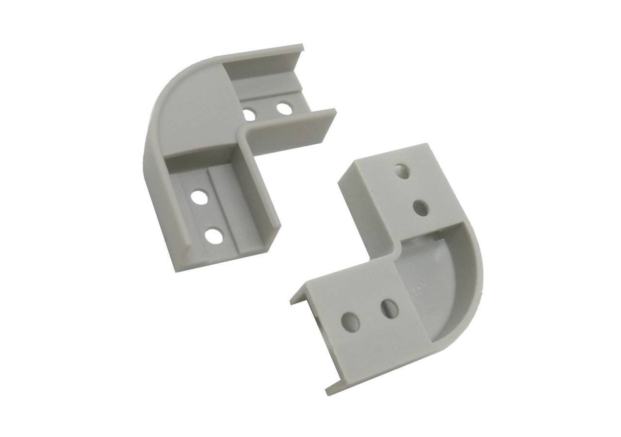 Jonction 90 degrés pour profilé extrudé d'aluminium de surface 17X8MM (1U) - BU90-17X8 - Barcelona LED