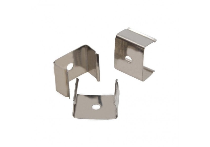 Clip de fixation métallique pour profilés 17X8-15 (1U) - BGM17 - Barcelona LED Clip de fixation métallique pour profilés 17X8-15 (1U) - BGM17 - Barcelona LED