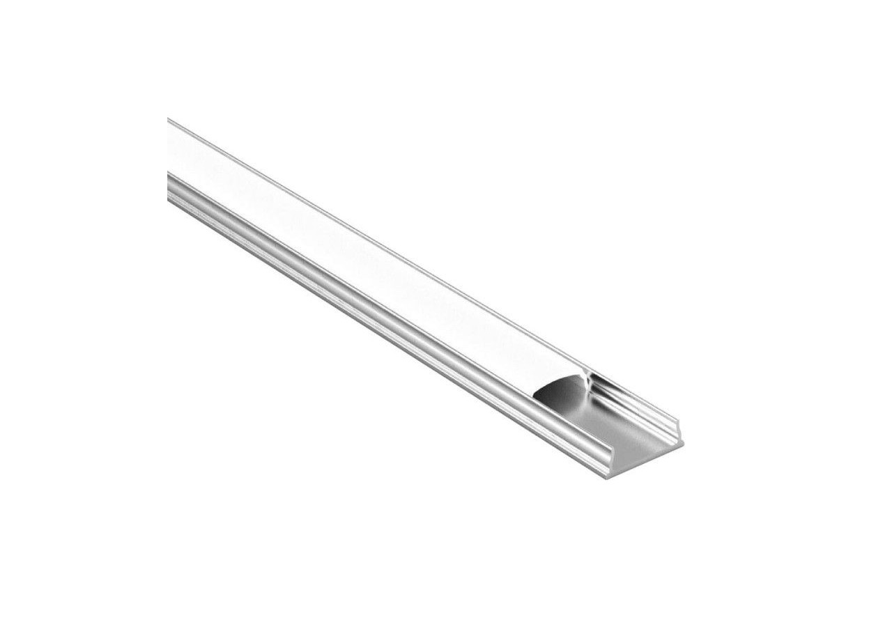 Diffuseur opaque 18mm, 2m pour profilé flexible 18x6mm - BDBO18 - Barcelona LED