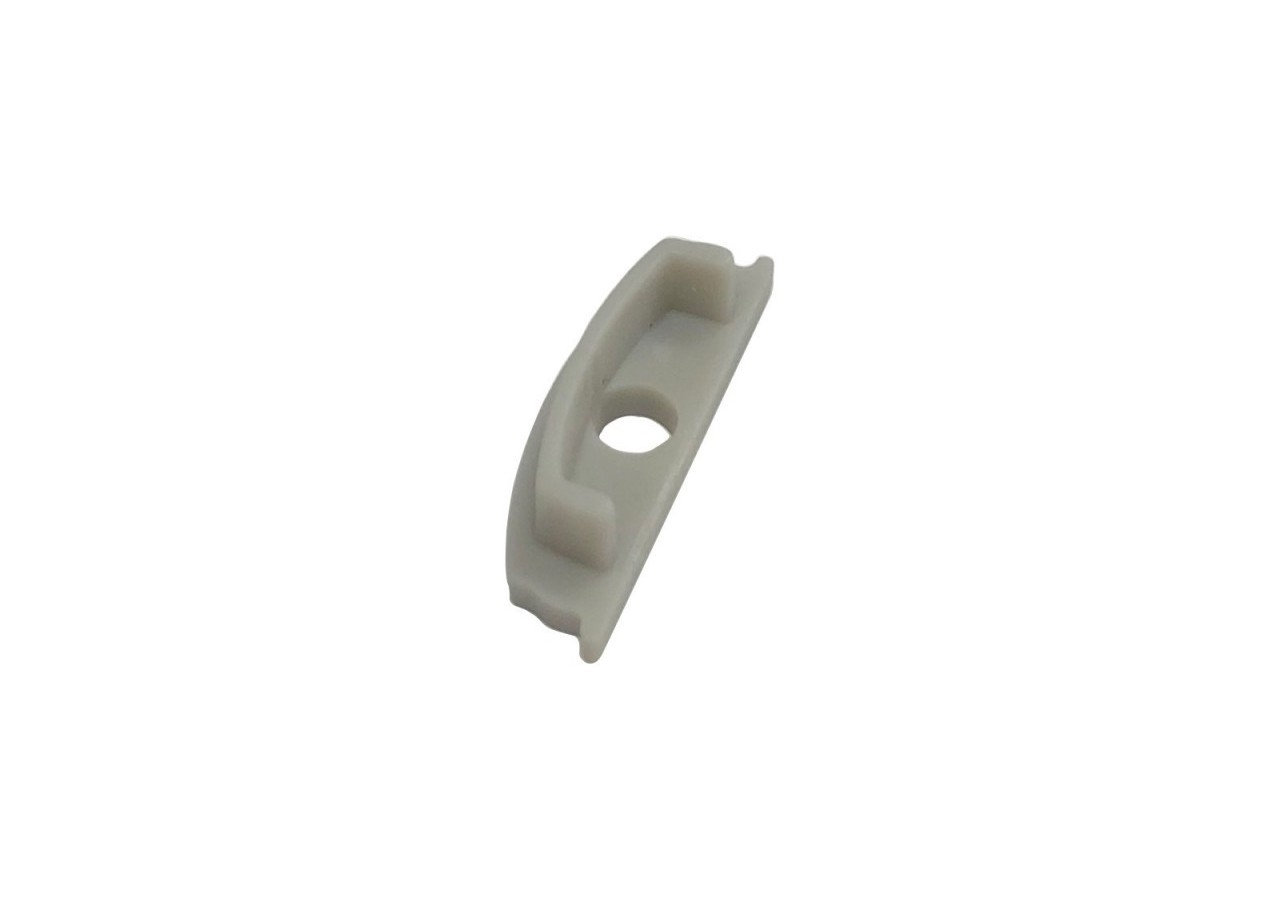 Embout latéral pour profilé flexible de surface 18X6MM (1 U) - BTP18X6CA - Barcelona LED