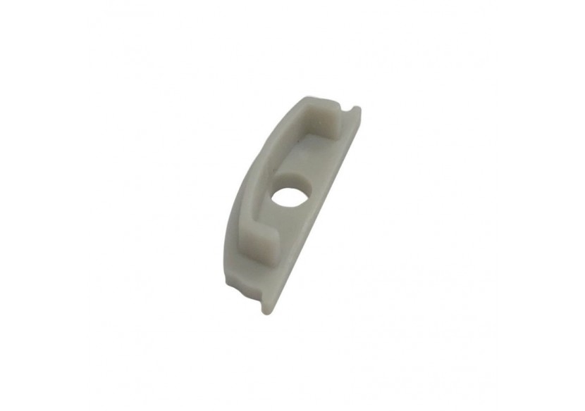Embout latéral pour profilé flexible de surface 18X6MM (1 U) - BTP18X6CA - Barcelona LED Embout latéral pour profilé flexible de surface 18X6MM (1 U) - BTP18X6CA - Barcelona LED