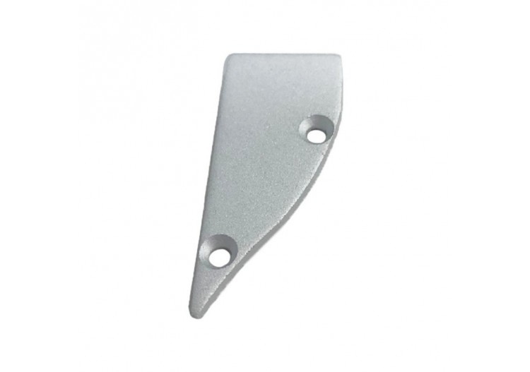 Embout final profilé de surface lèche-mur de 18x44mm (1U) - BTP18X44SA-DE - Barcelona LED