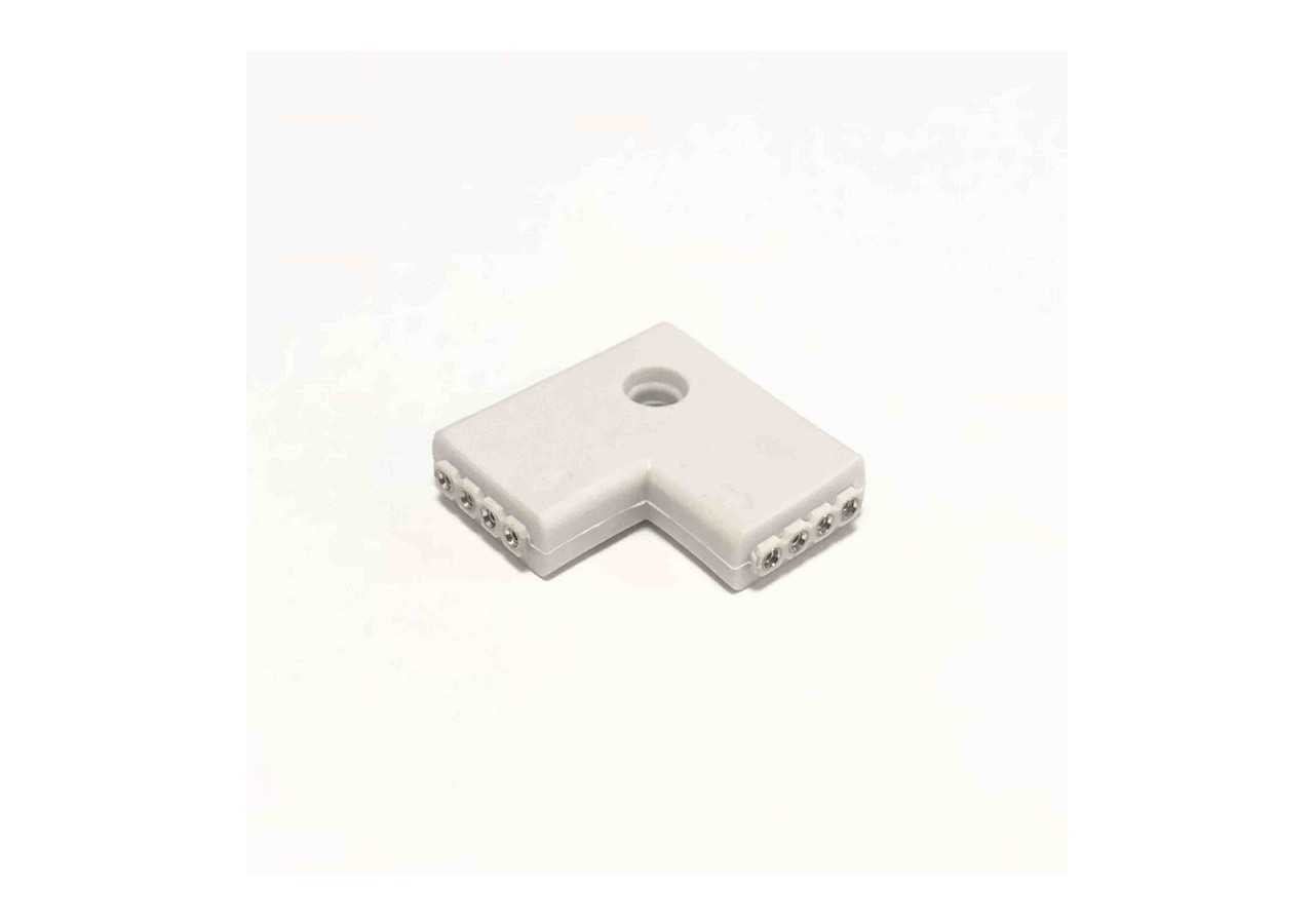 Connecteur rapide RGB de 4 broches, ruban à ruban, en forme deL - B1694 - Barcelona LED