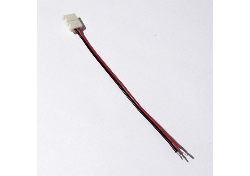 Connecteur ruban LED 8mm monocolore vers alimentation avec câble de 15cm - B1683 - Barcelona LED Connecteur ruban LED 8mm monocolore vers alimentation avec câble de 15cm - B1683 - Barcelona LED